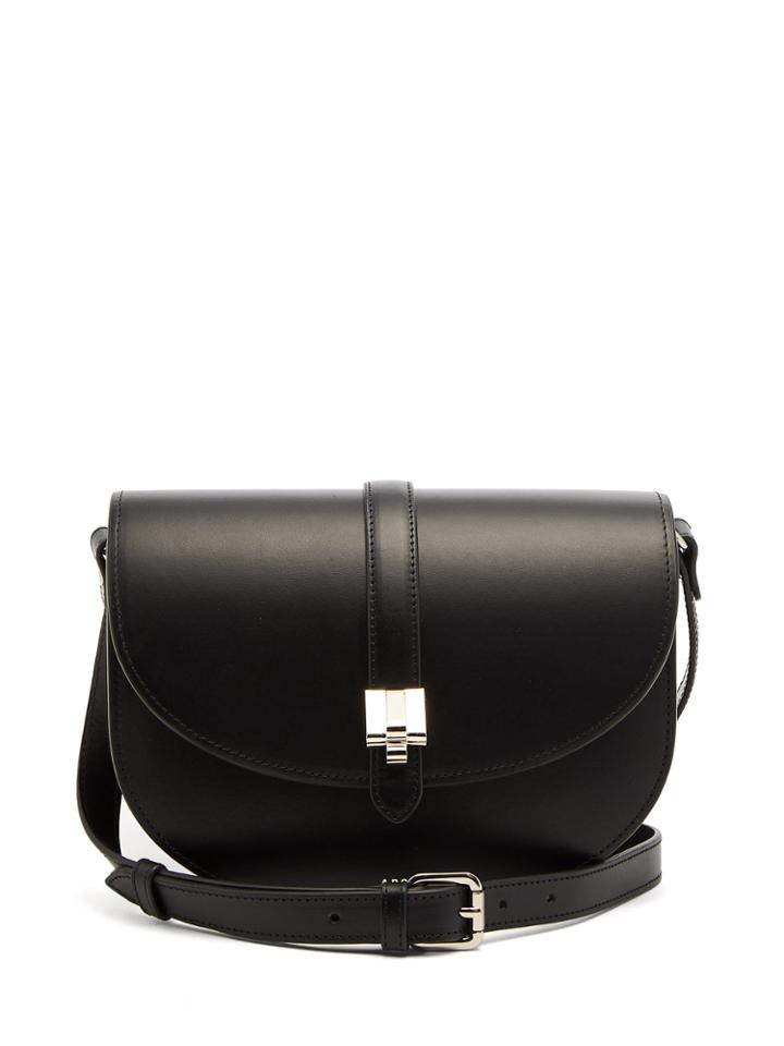 A.p.c. Isilde Leather Cross-body Bag