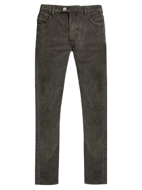 Helbers Slim-leg Cotton-blend Corduroy Trousers