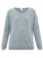 Matchesfashion.com Max Mara Leisure - Vino Sweater - Womens - Light Grey