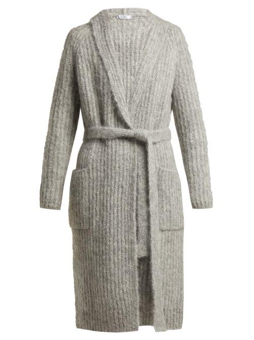 Matchesfashion.com Max Mara - Zac Cardigan - Womens - Light Grey