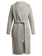 Matchesfashion.com Max Mara - Zac Cardigan - Womens - Light Grey