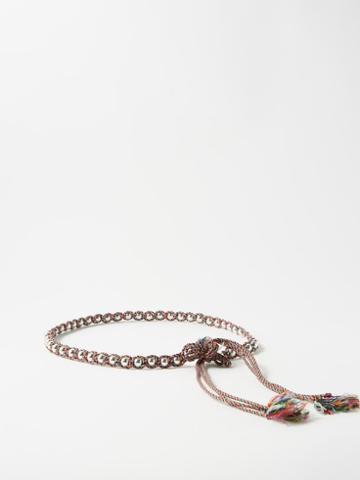 Isabel Marant - Bonni Braided Bead Belt - Womens - Multi