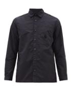 Matchesfashion.com A-cold-wall* - Patch Pocket Technical Poplin Shirt - Mens - Black