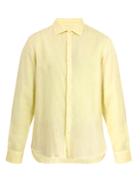 120 Lino Single-cuff Linen Shirt