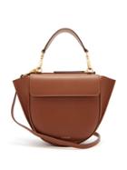Matchesfashion.com Wandler - Hortensia Mini Leather Cross Body Bag - Womens - Tan