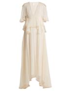Chloé Layered Silk Gown