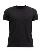 Mens Rtw Rick Owens - Level Cotton-jersey T-shirt - Mens - Black