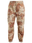 Matchesfashion.com Myar - 1990s Usp90 American Camouflage Trousers - Womens - Khaki Multi