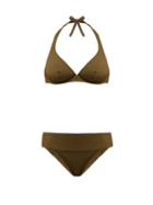 Matchesfashion.com Eres - Duni Bandito Pactole Underwired Bikini Top - Womens - Khaki
