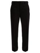 Raey Flood-crop Wool-blend Tailored Trousers