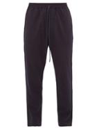 Matchesfashion.com Barena Venezia - Checked Wool-blend Seersucker Trousers - Mens - Navy