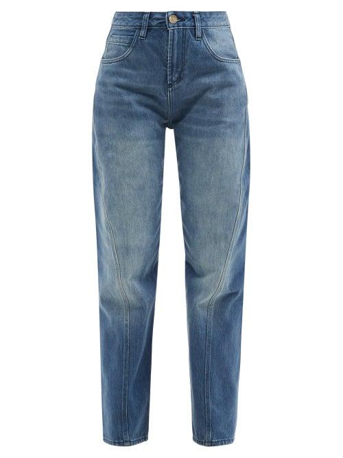 Ladies Rtw Ssone - Yarrow High-rise Recycled-cotton Jeans - Womens - Denim