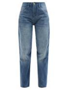 Ladies Rtw Ssone - Yarrow High-rise Recycled-cotton Jeans - Womens - Denim
