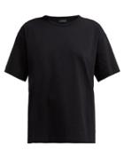 Matchesfashion.com Joseph - Perfect Round Neck Cotton T Shirt - Womens - Black