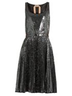 No. 21 Sequin-embellished Pleated Dress