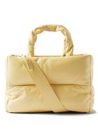 Stand Studio - Daffy Padded Leather Tote Bag - Womens - Light Beige