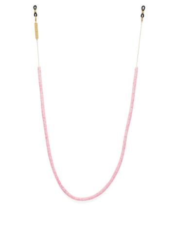 Matchesfashion.com Frame Chain - Candy Rain Gold-plated Glasses Chain - Womens - Pink