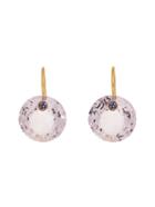 Marie-hélène De Taillac Amethyst, Tanzanite & Yellow-gold Earrings