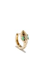 Ladies Fine Jewellery Jacquie Aiche - Emerald Eyes Diamond & 14kt Gold Single Earring - Womens - Green Gold