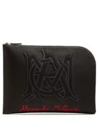 Alexander Mcqueen Logo-appliqu Canvas Pouch
