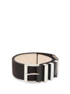 Balmain Triple-loop Logo-jacquard Belt