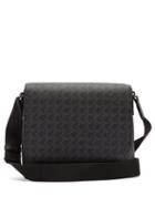 Matchesfashion.com Dunhill - Signature Small Logo-print Canvas Bag - Mens - Black