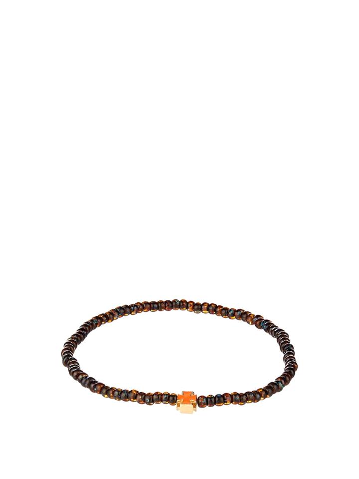 Luis Morais Bead, Enamel And Yellow-gold Bangle