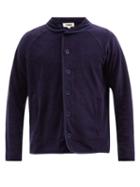 Matchesfashion.com Ymc - Beach Cotton-terry Jacket - Mens - Navy