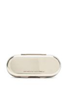 Matchesfashion.com Brunello Cucinelli - Logo-engraved Metal Sunglasses Case - Mens - Silver
