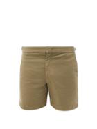 Matchesfashion.com Orlebar Brown - Bulldog Cotton-blend Shorts - Mens - Brown