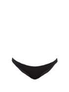 Matchesfashion.com Form And Fold - The Staple Low-rise Bikini Briefs - Womens - Black
