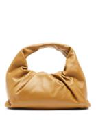 Matchesfashion.com Bottega Veneta - The Pouch Small Leather Shoulder Bag - Womens - Olive Green