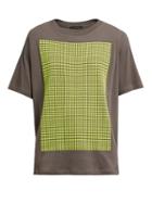 Christopher Kane Stud-embellished Cotton-jersey T-shirt