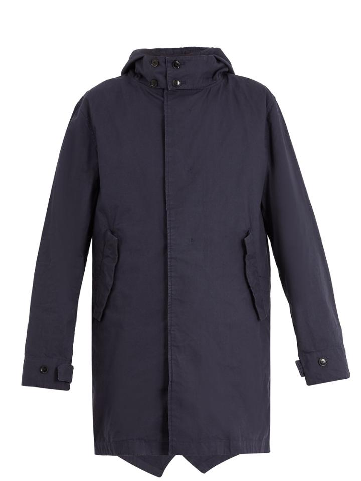 Saturdays Nyc Nathan Hooded Cotton-twill Parka
