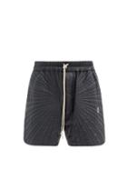 Matchesfashion.com Moncler + Rick Owens - Radiance Drawstring Quilted Down Shorts - Mens - Black