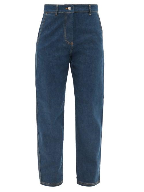 Lee Mathews - Mid-rise Straight-leg Jeans - Womens - Denim
