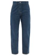 Lee Mathews - Mid-rise Straight-leg Jeans - Womens - Denim