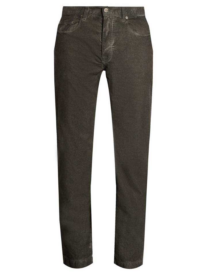 Massimo Alba Alunga Needlecord-cotton Trousers