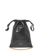 Ladies Bags Saint Laurent - Logo-print Mini Leather Cross-body Bag - Womens - Black