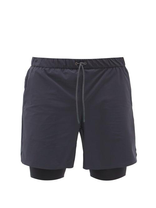 Matchesfashion.com Jacques - Drawstring Performance Shorts - Mens - Navy Multi