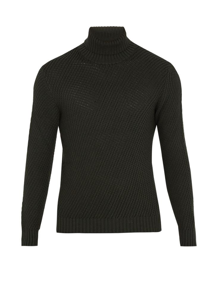 Etro Roll-neck Wool Sweater