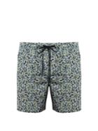 Fendi Garden-print Long-length Swim Shorts