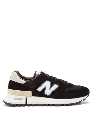 New Balance X Tokyo Design Studio - Rc 1300 Suede And Mesh Trainers - Mens - Black