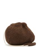 Matchesfashion.com Jil Sander - Knitted Yak-wool Shoulder Bag - Womens - Brown