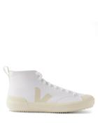 Veja - Nova V-logo Canvas Trainers - Mens - White