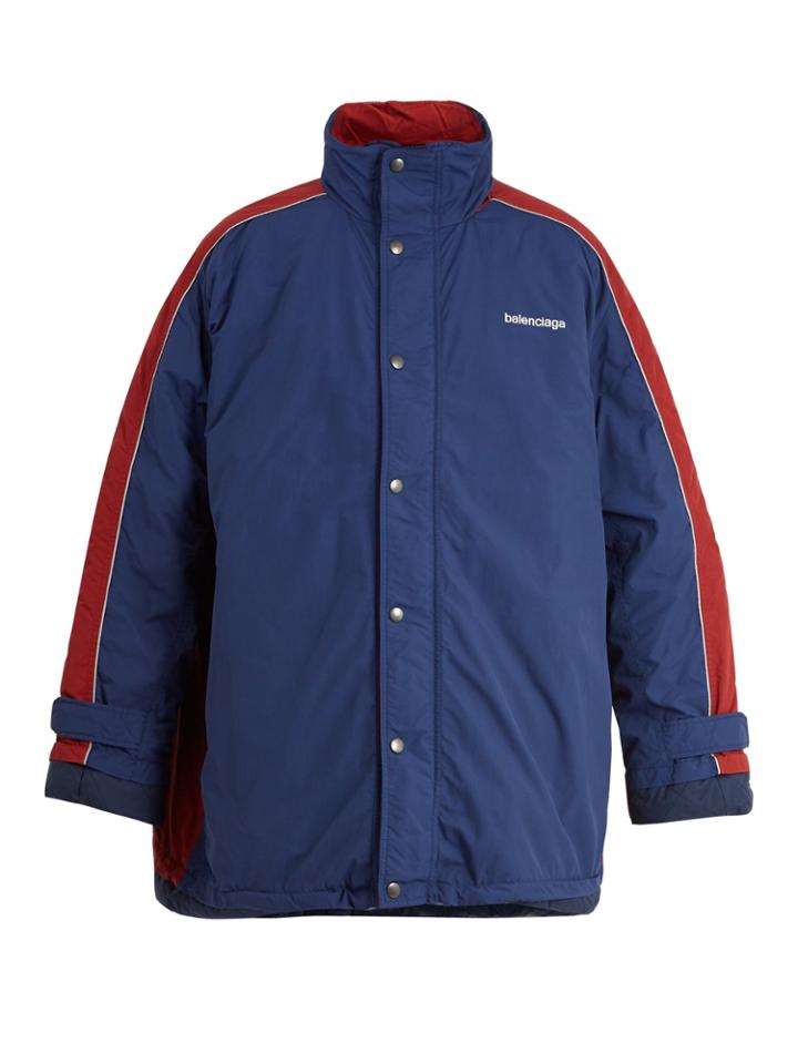 Balenciaga Padded High-neck Jacket