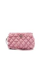 Matchesfashion.com Valentino Garavani - Spikeme Medium Quilted-leather Cross-body Bag - Womens - Pink