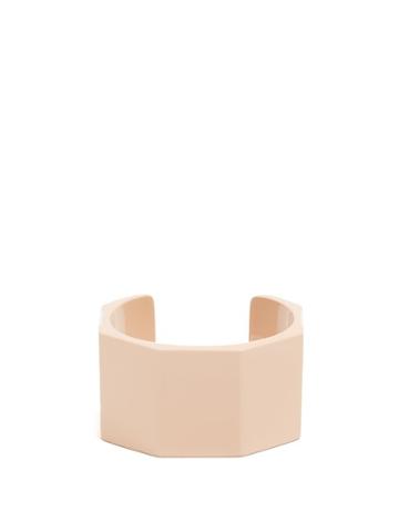 Matchesfashion.com Objet Singulier - Bi Colour Striped Cuff - Womens - Pink
