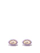 Bea Bongiasca - Sweetness Enamel & Silver Earrings - Womens - Purple