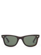 Ray-ban - Wayfarer Acetate Sunglasses - Womens - Black